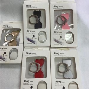 RING Smartphone/IPad/Tablet Kickstand w/Hook